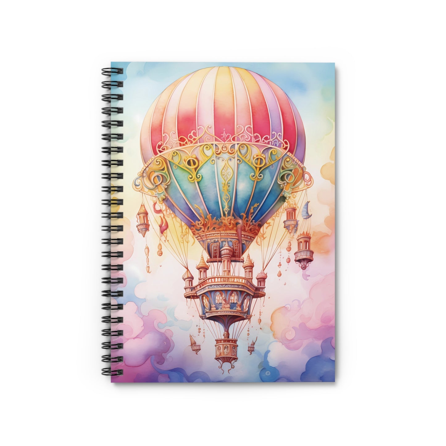 "DreamHaus in the Clouds" β Spiral Notebook
