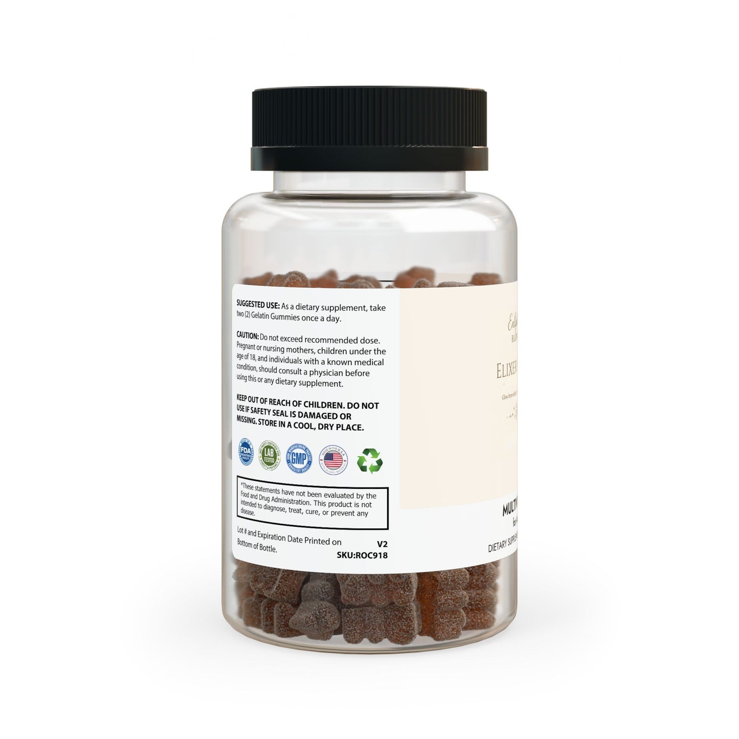 ✨ Elixir of Life – Multivitamin Gummies 🌿🔮 (60 Gummies)